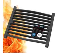KOTARBAU® Grille de Cheminée en Fonte 23 x 20 cm Grille pour Insert poele a Bois cheminee Grille Fonte cheminée