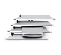 Grille de climatisation, kit de rechange en ABS gris pour panneau d'aération de climatisation, ajustement direct, durabilité améliorée, résistant aux intempéries pour Mercedes W207 Cabriolet