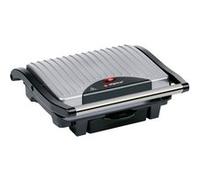 Alpina Appareil Croque-Monsieur 230V/1000W – Panini, anti-adhésif, bac récup. – Noir/Rouge