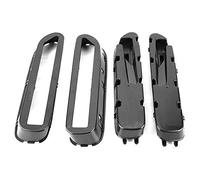 Grille de couverture de ventilation de voiture, matériau ABS Premium, ensemble de 4 pièces de protection Durable noir mat pour M5 1988 2009 530i 2003 2008