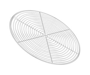Grille de Cuiseur Vapeur Ronde en Acier Inoxydable, Support Perforé | Surface Lisse Antiadhésive, Modèle Léger pour Égoutter les Aliments, Tamales et Paniers Vapeur, la Cuisine Domestique
