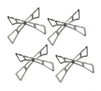 Grille de cuisson à la vapeur en acier inoxydable avec structure de support croisée pour un placement stable des aliments pendant le processus de cuisson à la vapeur, intérieur et extérieur