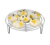 Grille de cuisson à la vapeur, grille de cuisson à la vapeur, insert multifonctionnel pour cuiseur vapeur, grilles pour cuisiner des aliments, grille de refroidissement lavable, outils de cuisine pour