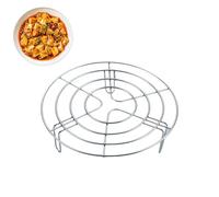 Grille de cuisson à la vapeur - Support de refroidissement pour casseroles en acier inoxydable, dessous de plat surélevé robuste avec base antidérapante | Accessoire de support de cuisine pour la
