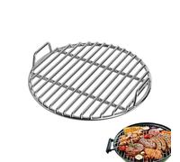 Grille de cuisson Anti-adhésive Ronde En Acier Inoxydable | Accessoires Barbecue Grille De Cuisson Pour barbecue extérieur, jardin, camping, pêche, pique-nique, ,