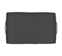 Grille de cuisson antiadhésive, tapis de silicone résistant haute température pour barbecue et four, 40x30cm - Protection durable, antidérapant et facile à nettoyer pour cuisine (Poignée grise 36