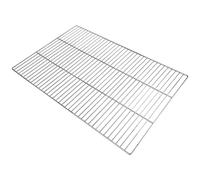 Grille de cuisson antidérapante en acier zingué résistant à la rouille pour tous les besoins de cuisson 50 x 30 cm