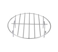 Grille de cuisson au four | Rack rond en acier inoxydable passe au lave-vaisselle pour friteuse à air chaud, four, poêle à soupe, autocuiseur pizza, crevettes, poisson, porc