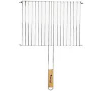 Grille de cuisson avec poignée en bois 40 x 30 cm