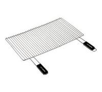 Cook'in Garden Grille chromée 57×30 cm Résistante aux flammes Manche Soft Touch ergonomique