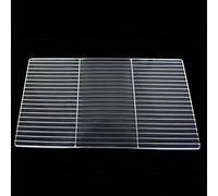 Grille de cuisson chromée et stable de 53 x 32,5 cm Convient pour les récipients gastronomiques GN 1/1