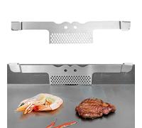 Grille de cuisson en acier inoxydable - Grille de cuisson extérieure pour viande, légumes, fruits de mer | Support alimentaire durable avec antidérapant pour le camping, le hayon, le pique-nique et