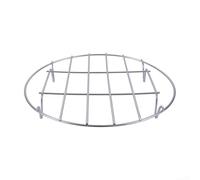 Grille de cuisson en acier inoxydable pour friteuse à air comprimé à une seule couche pour contenir des outils de cuisson et cuire à la vapeur divers aliments (22,9 cm)
