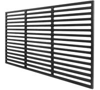 Grille de Cuisson en Fonte - AUFUN - 60 x 40 cm - Rectangulaire - Émaillée - Durable