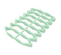 Grille De Cuisson En Silicone Pour Four | Support de rôtissage en silicone pour four de cuisine,Égouttage de graisse outil culinaire pour cuisson vapeur friture air grill | Accessoire Culinaire Pour