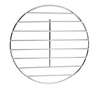 Grille de cuisson - Grille en fil d'acier inoxydable pour rôtir, cuire à la vapeur, cuire au four, camping, pique-nique, jardin ou cuisine - Coque en acier inoxydable - Barbecue de rechange - Grille