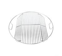 Grille de Cuisson Hinged 22 Pouces pour Weber, pour gril Rond en Acier Inoxydable pour Barbecue à, Accès pour facile aux Briquettes, Remplacement (17-inch)