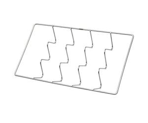 Grille de cuisson Peetz spécial poisson - 34 x 19 cm