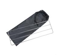 Grille de cuisson pour barbecue 38 x 12 cm, grille en acier inoxydable pour l'extérieur, rétention efficace de la chaleur et circulation de l'air pour une cuisson uniforme (A)