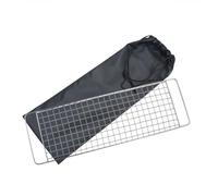 Grille de cuisson pour barbecue 38 x 12 cm, maille en acier inoxydable pour grillades en plein air, conçue pour des résultats de saisie de niveau professionnel (B)