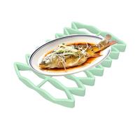 Grille de cuisson pour four, grille à rôtir en silicone, de four, petite grille de cuisson, grille de repos de viande, accessoires pour mijoteuse pour micro-ondes