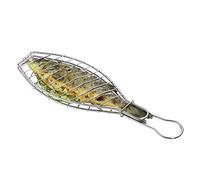 Grille de cuisson pour poisson Küchenprofi 1066082800 - En acier inoxydable - 43 x 29 x 12 cm