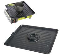 Grille de cuisson pour réchaud à gaz touristique avec fonction brûleur, FONTE