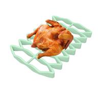 Grille de cuisson pour utilisation au four | Grille à rôtir en silicone - Grille de repos de viande, plateau de four résistant à la chaleur, grille à frire pour badigeonner, cuisiner, sécher,