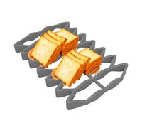 Grille de cuisson pour utilisation au four, grille à rôtir en silicone, petite grille de cuisson, grille à frire, support de séchage de cuisson résistant à la chaleur, grille de repos de viande pour