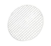 Grille de cuisson ronde en acier inoxydable - Support portable de rechange pour rôtir des aliments, pizza, camping, barbecue en plein air