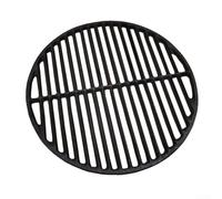 Grille de cuisson ronde en fonte compatible avec les barbecues à charbon et à gaz, conçue pour les grandes cuisines pour préparer divers aliments grillés à l'extérieur (maille de 45,7 cm)