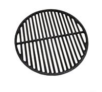 Grille de cuisson ronde en fonte - Plusieurs tailles - Pièces de rechange pour barbecue au charbon et au gaz - Facile à installer - Noir - Grille de 38 cm