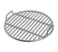 Grille de cuisson ronde extra épaisse en acier inoxydable avec poignée de 40,6 cm