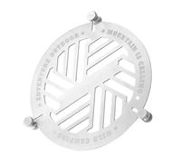 Grille De Cuisson Vapeur - De Grillade Ronde En Acier Inoxydable - Grille À Pâtisserie | Pour Camping Randonnée Grillade En Extérieur Préparation De La Nourriture Vacances Cuisson