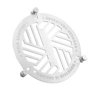 Grille de cuisson vapeur en acier inoxydable - Plateau de cuisson rond de 15,5 cm, grille à rôtir robuste, support de panier de grill, outil de cuisine extérieur, support de nourriture stable |