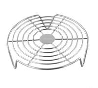 Grille de cuisson vapeur pour boulettes, œufs et légumes - Support multifonction pour poêles, woks et casseroles - Support de refroidissement réutilisable - Outil de cuisine résistant à la rouille (16