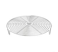 Grille de cuisson vapeur pour boulettes, œufs et légumes - Support multifonction pour poêles, woks et casseroles - Support de refroidissement réutilisable - Outil de cuisine résistant à la rouille (28