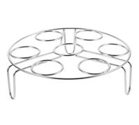 Grille de Cuisson Vapeur pour Œufs et Poisson, Acier Inoxydable | Cuisine, Support Réutilisable, Cuisson Pot-à-pot, Limite le Roulage des Œufs, Style Assorti Style Aléatoire