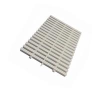 Grille De Débordement Drainage, Vidange Douche À Canal Flexible, Couvercle Sortie Épissée for Balcon Passerelle(White,30cm/5piece)