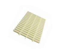 Grille De Débordement Drainage, Vidange Douche À Canal Flexible, Couvercle Sortie Épissée for Balcon Passerelle(Bone Color,30cm/20piece)
