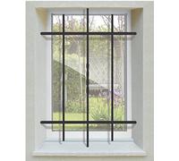 Grille de Defense Droite Torsadee pour Fenetre H= 105 cm x L= 140 cm (côte tableau)