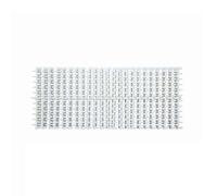 Grille de Descente d'évacuation à jonction, trop-Plein de gouttière, jonction à Un Seul Trou, pour allée/Balcon (25 cm/5 pièces)