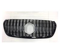 Grille De Devant Grille Avant Pour Mercedes Pour Benz Pour Classe X Noir Voiture Pare-chocs Supérieur Capot D'admission Évent Maille Course Grill Grille Grille De Pare-Choc Avant