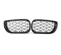 Grille De Devant Grille De Sortie D'air Avant Voiture Grille En Forme Rein Grilles Course 51132158542 51132158543 Pour BMW Pour E46 4 Portes 2002-2005 Grille De Pare-Choc Avant