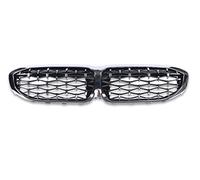 Grille De Devant Pour 3 Séries Pour G20 Pour G28 Calandre Remplacement Style Diamant Gril Pare-chocs Avant Voiture Pour BMW Pour G20 2019 2020 Grille De Pare-Choc Avant(Grass Green)