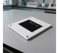 Grille de diffraction circulaire à double et triple fente 50 x 50 mm pour des mesures optiques de haute précision et des interférences d'ondes (fente unique)