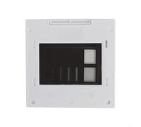 Grille de diffraction d'interférence 50 x 50 mm pour l'éducation physique, motif circulaire double et triple fente avec slle simple/double/multiple (combinaison)