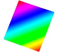 Grille de diffraction optique 36 x 38 mm pour expériences de dispersion de la lumière et identification des lignes spectrales dans les cours de laboratoire de physique (300 lignes)