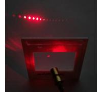 Grille de diffraction pour l'enseignement de la physique expérimentale, y compris les configurations de diffraction à double fente et Fraunhofer (0,02 mm)