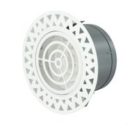 Grille de diffuseur de plafond au design élégant qui se marie parfaitement avec votre décoration d'intérieur (100 mm)